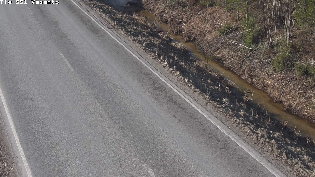 Weather Camera Image Road 551 Vesanto Löttökorpi, Vesanto, Pohjois-Savo