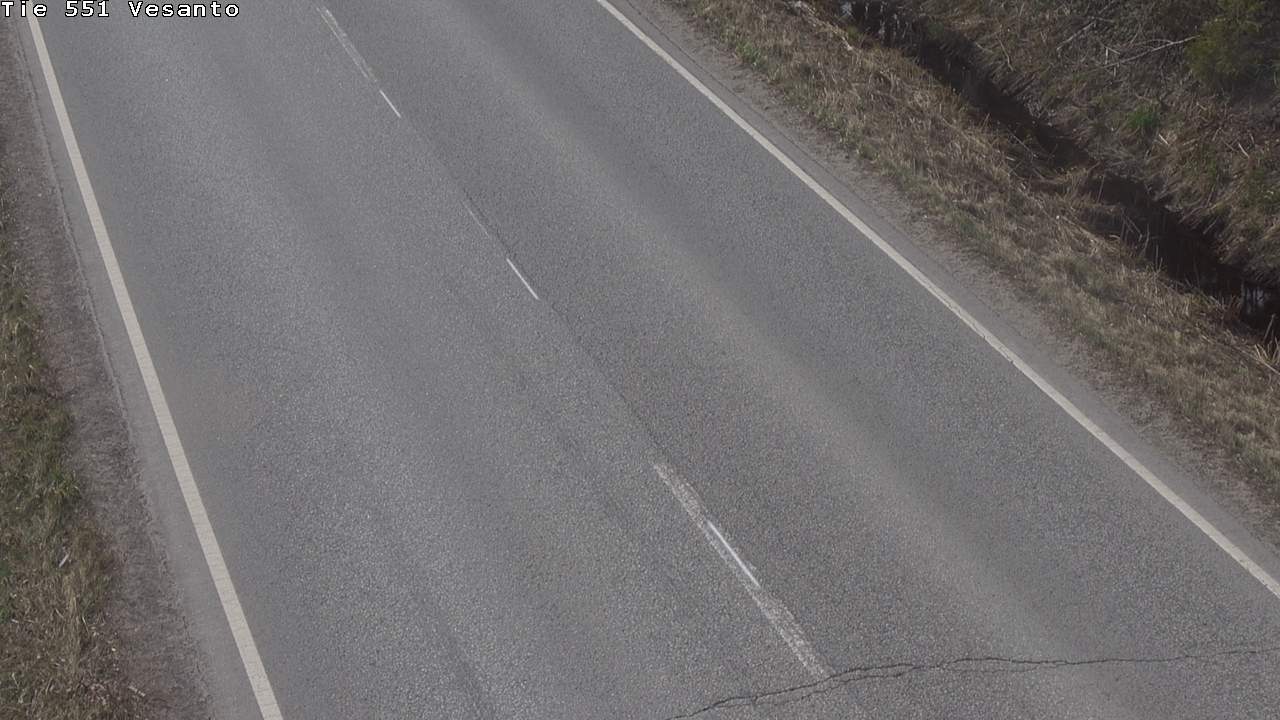 Weather Camera Image Väg 551 Vesanto Löttökorpi, Vesanto, Pohjois-Savo