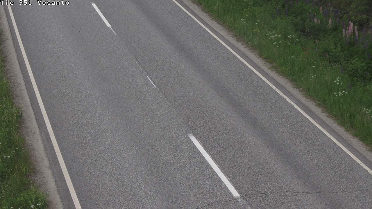 Weather Camera Image Road 551 Vesanto Löttökorpi, Vesanto, Pohjois-Savo