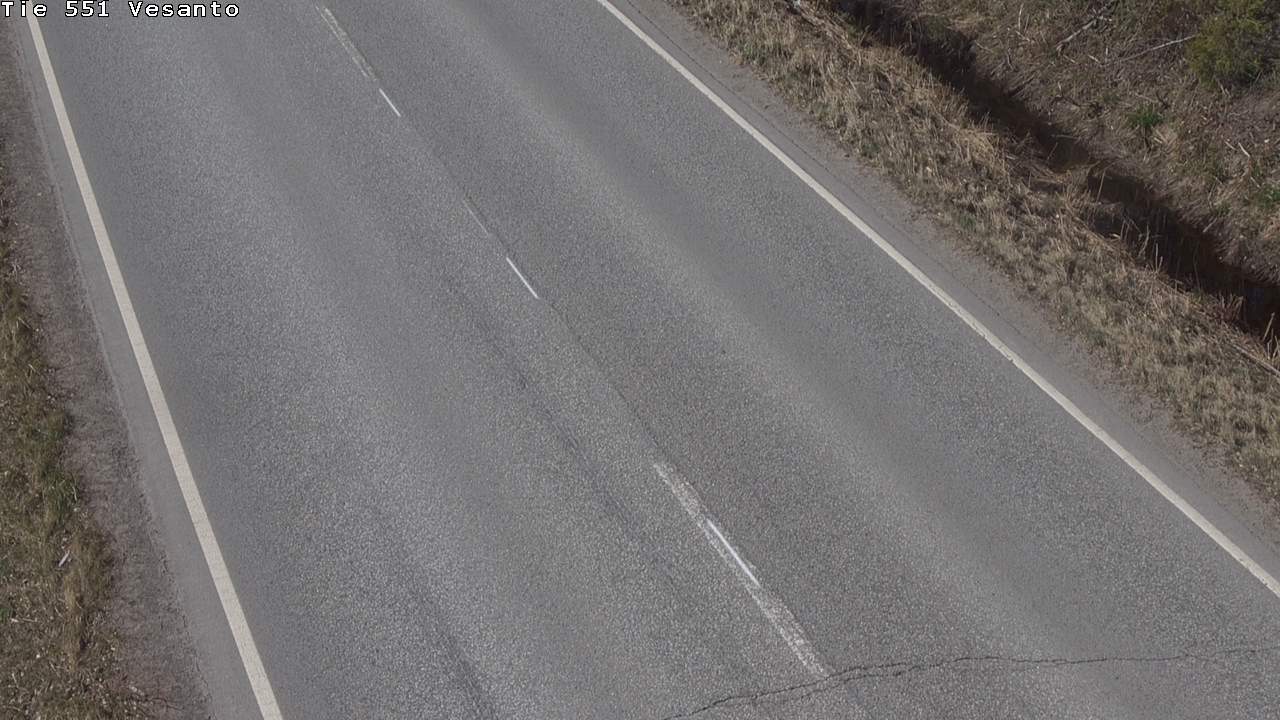Weather Camera Image Väg 551 Vesanto Löttökorpi, Vesanto, Pohjois-Savo