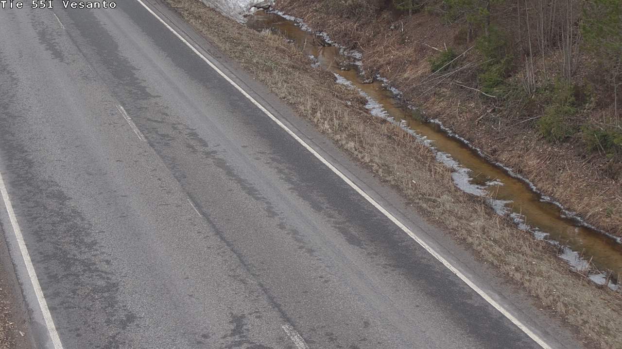 Weather Camera Image Road 551 Vesanto Löttökorpi, Vesanto, Pohjois-Savo