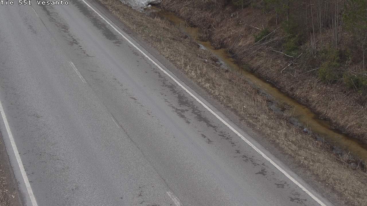 Weather Camera Image Road 551 Vesanto Löttökorpi, Vesanto, Pohjois-Savo