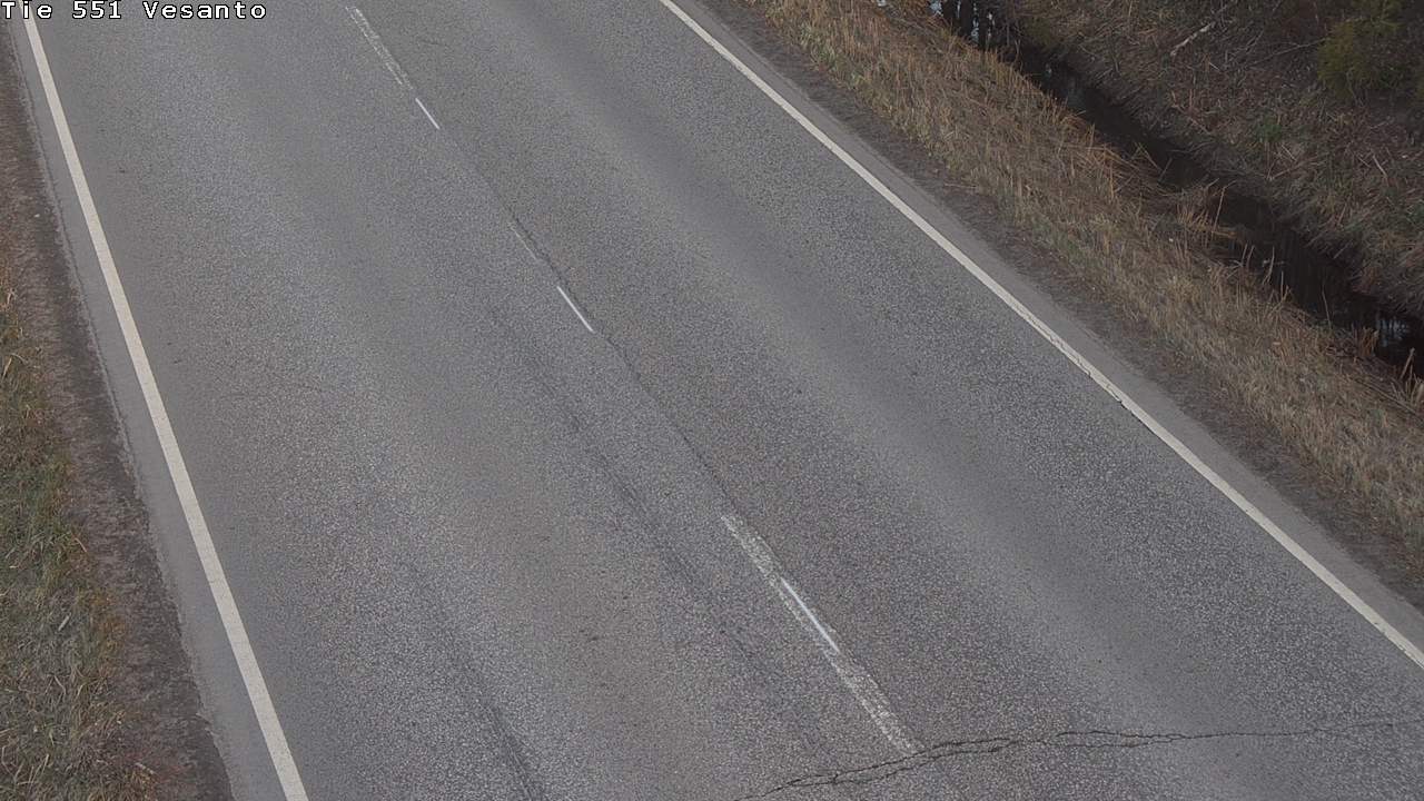 Weather Camera Image Väg 551 Vesanto Löttökorpi, Vesanto, Pohjois-Savo