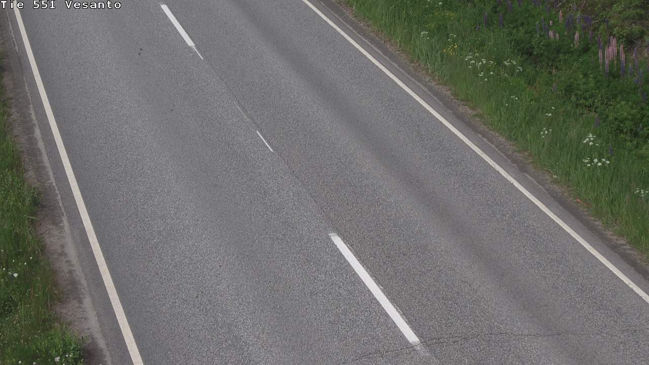 Weather Camera Image Road 551 Vesanto Löttökorpi, Vesanto, Pohjois-Savo