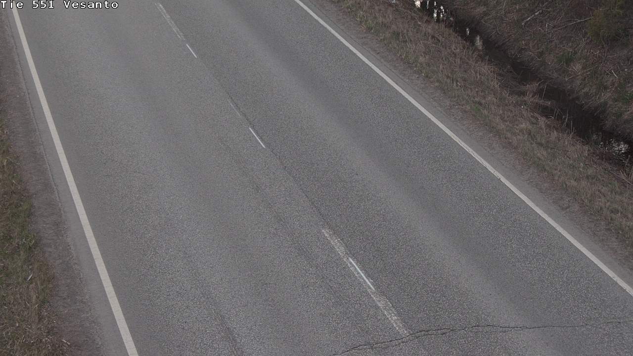 Weather Camera Image Väg 551 Vesanto Löttökorpi, Vesanto, Pohjois-Savo