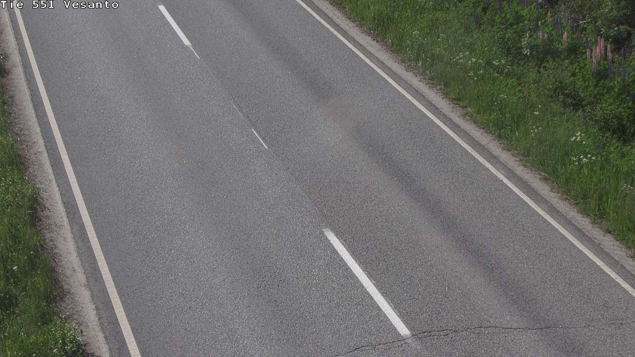 Weather Camera Image Road 551 Vesanto Löttökorpi, Vesanto, Pohjois-Savo