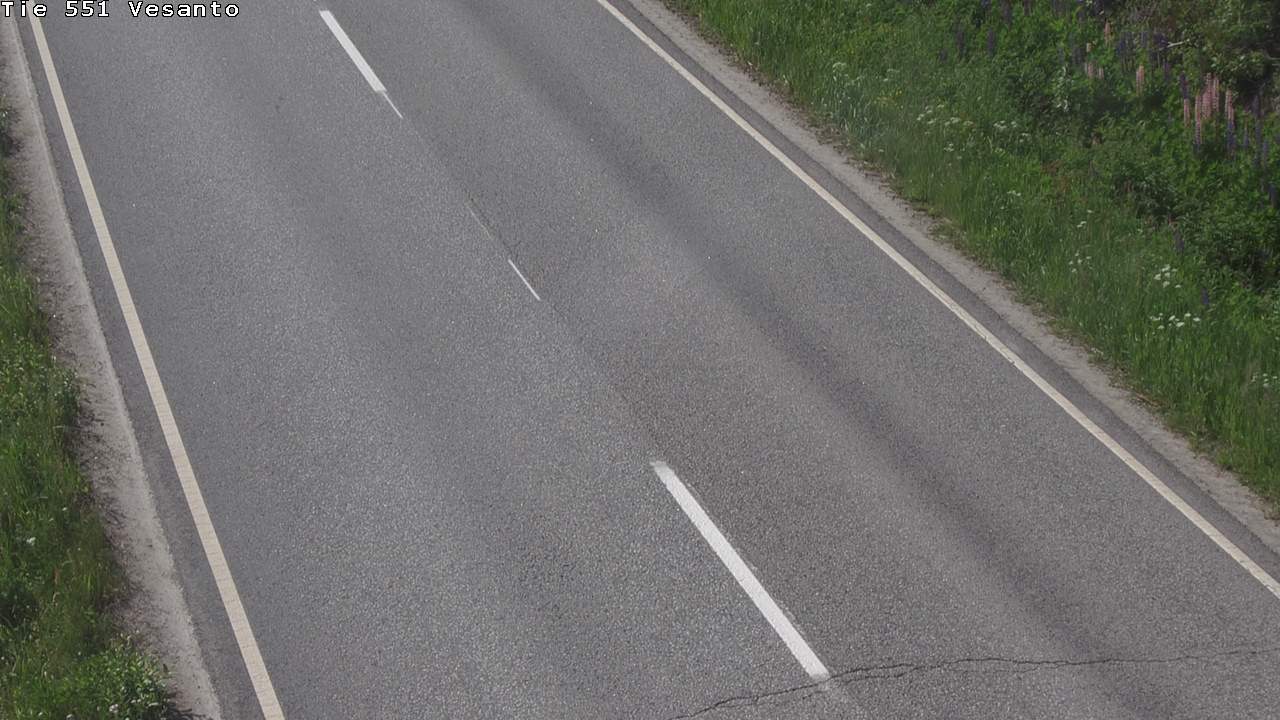 Weather Camera Image Road 551 Vesanto Löttökorpi, Vesanto, Pohjois-Savo