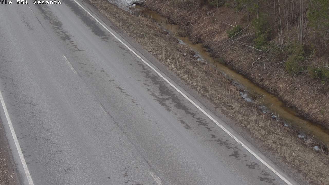 Weather Camera Image Road 551 Vesanto Löttökorpi, Vesanto, Pohjois-Savo