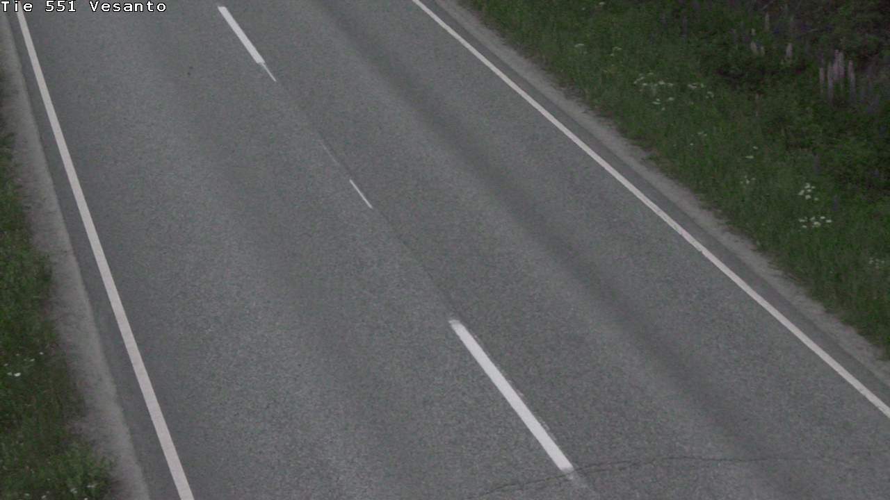 Weather Camera Image Road 551 Vesanto Löttökorpi, Vesanto, Pohjois-Savo