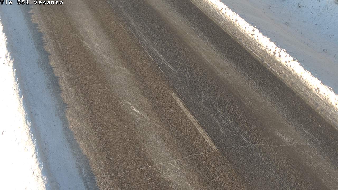 Weather Camera Image Väg 551 Vesanto Löttökorpi, Vesanto, Pohjois-Savo