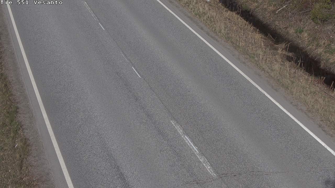 Weather Camera Image Väg 551 Vesanto Löttökorpi, Vesanto, Pohjois-Savo