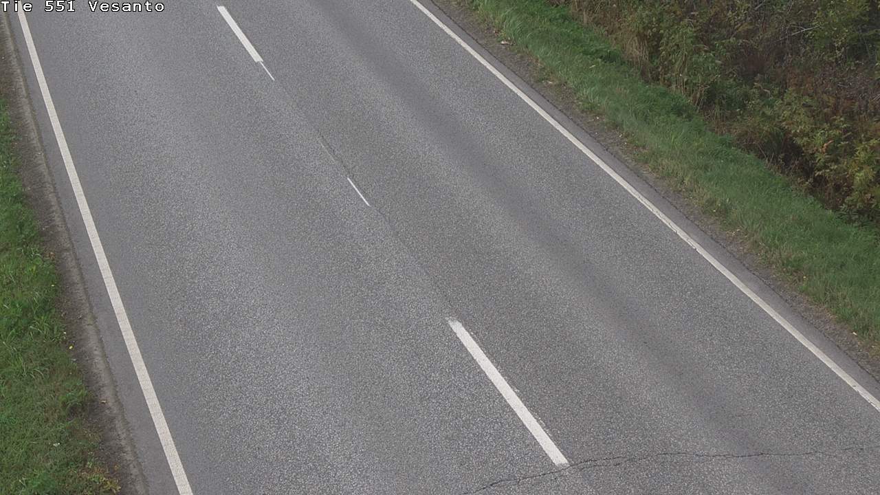 Weather Camera Image Väg 551 Vesanto Löttökorpi, Vesanto, Pohjois-Savo