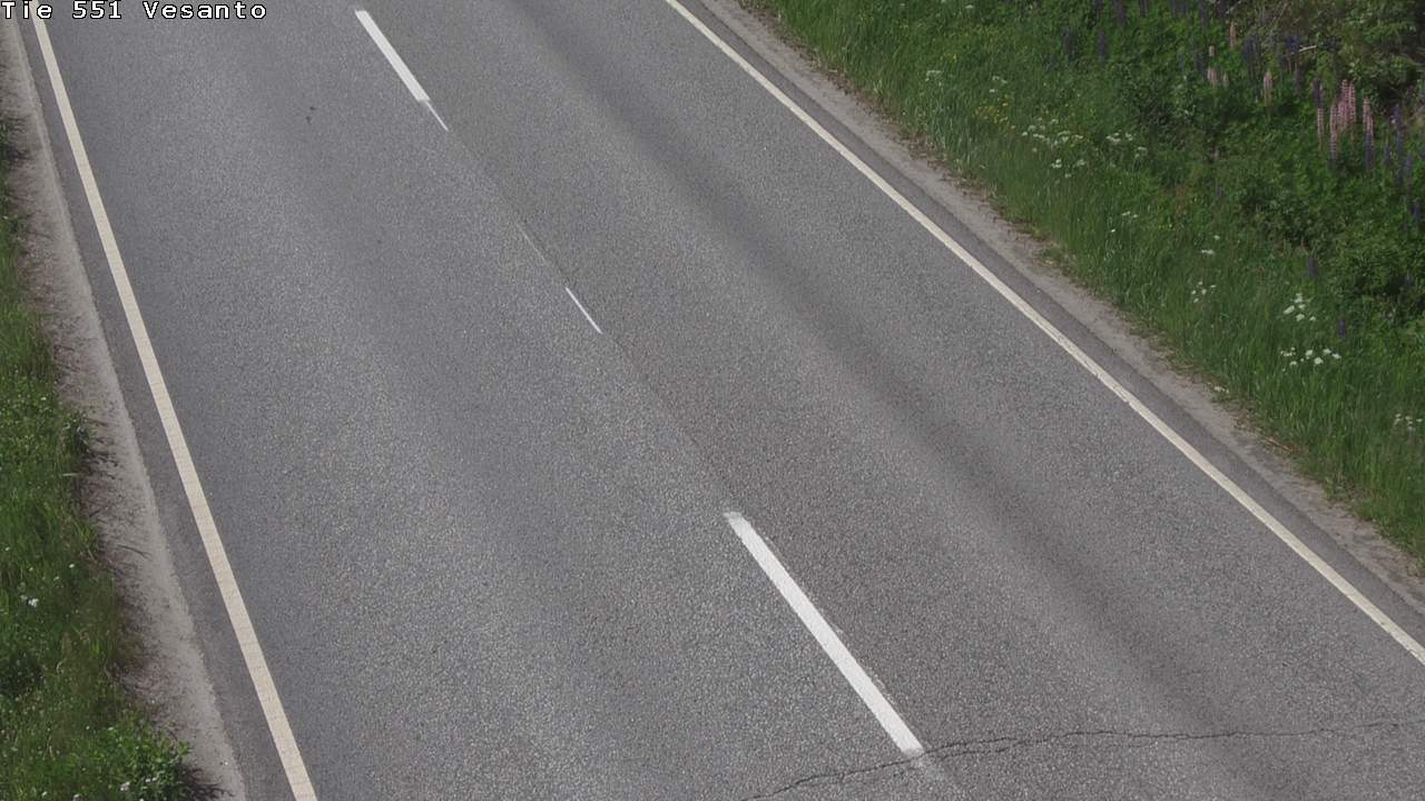 Weather Camera Image Road 551 Vesanto Löttökorpi, Vesanto, Pohjois-Savo