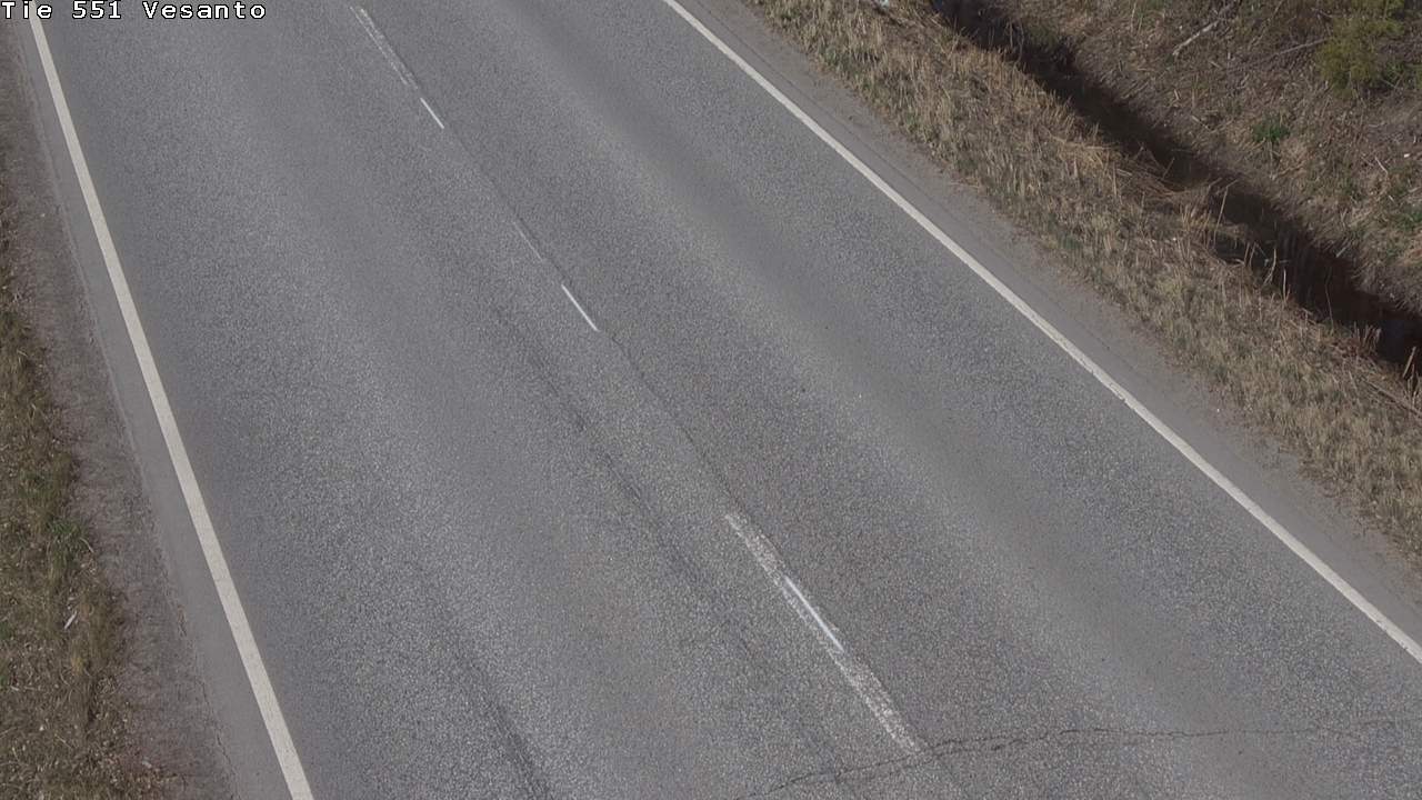Weather Camera Image Väg 551 Vesanto Löttökorpi, Vesanto, Pohjois-Savo