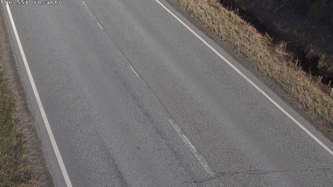Weather Camera Image Väg 551 Vesanto Löttökorpi, Vesanto, Pohjois-Savo