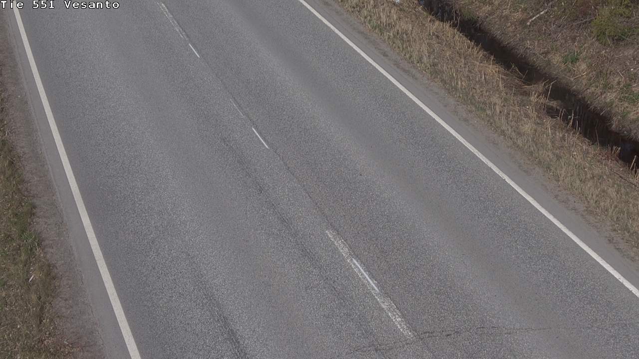 Weather Camera Image Väg 551 Vesanto Löttökorpi, Vesanto, Pohjois-Savo