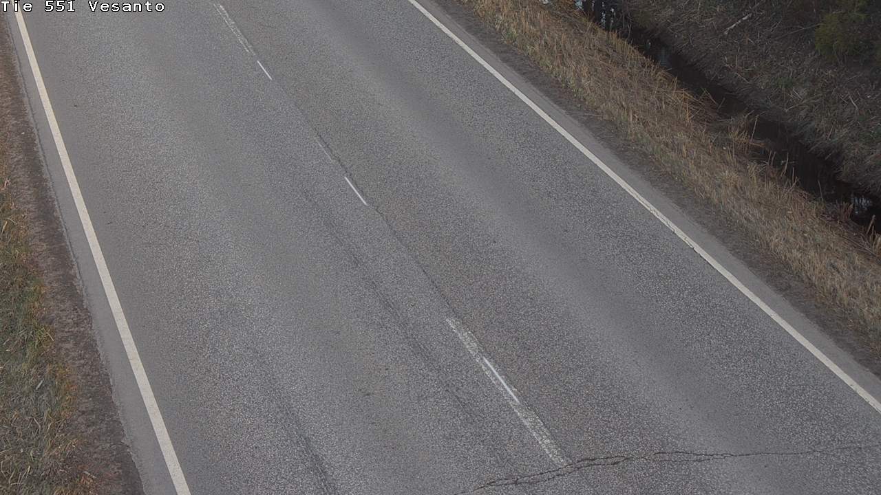 Weather Camera Image Väg 551 Vesanto Löttökorpi, Vesanto, Pohjois-Savo