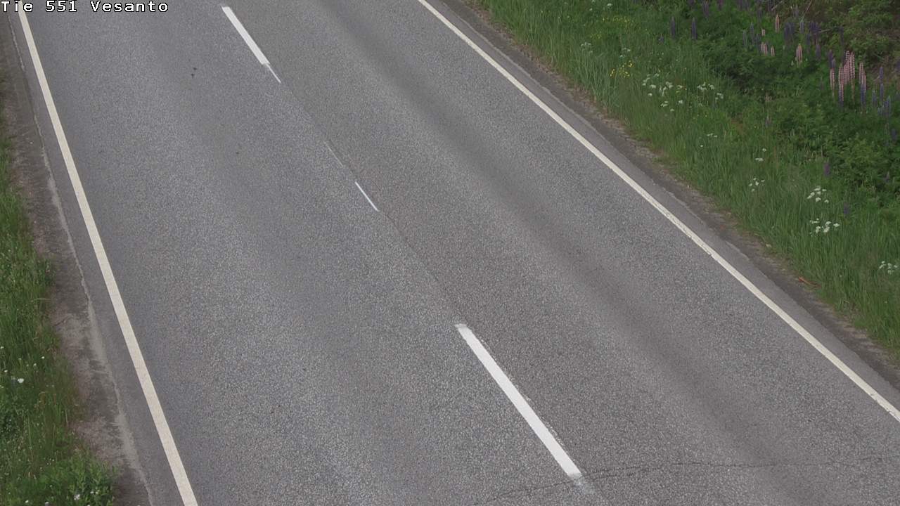 Weather Camera Image Road 551 Vesanto Löttökorpi, Vesanto, Pohjois-Savo