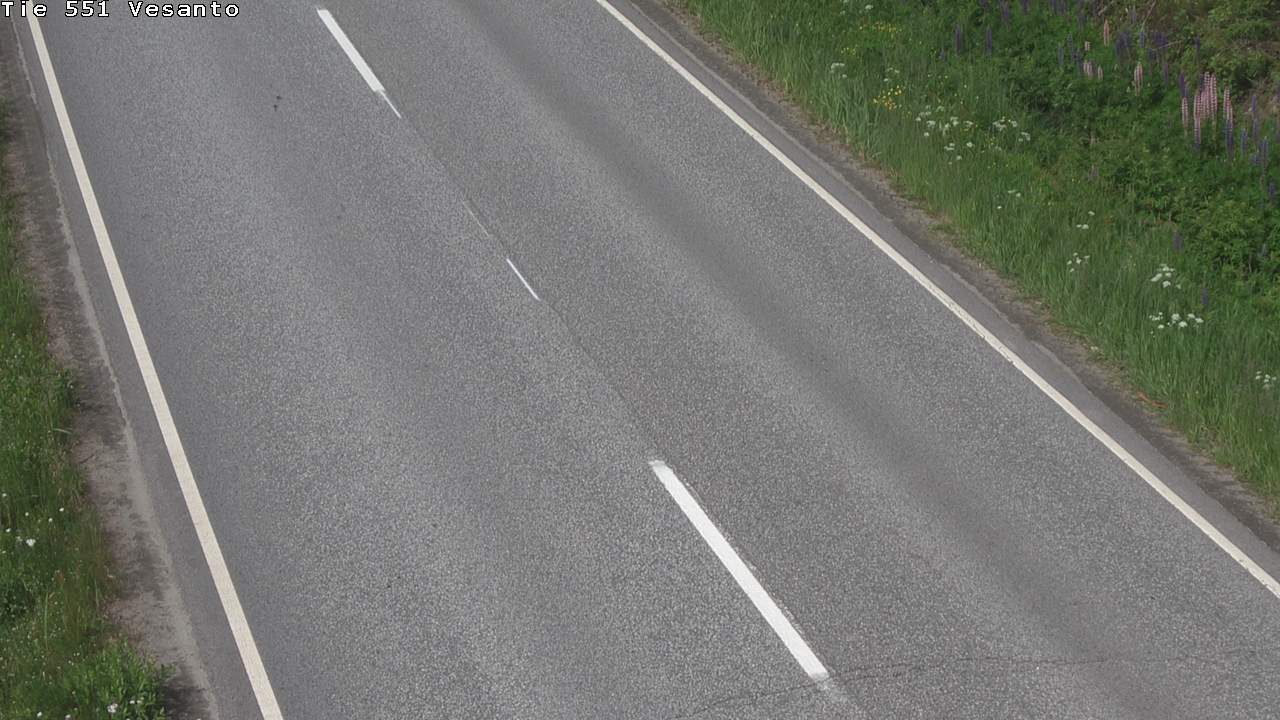 Weather Camera Image Road 551 Vesanto Löttökorpi, Vesanto, Pohjois-Savo