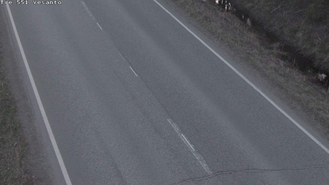 Weather Camera Image Väg 551 Vesanto Löttökorpi, Vesanto, Pohjois-Savo