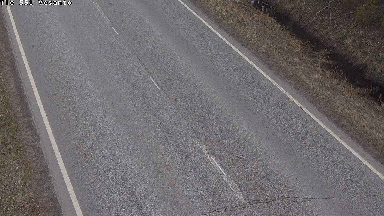 Weather Camera Image Väg 551 Vesanto Löttökorpi, Vesanto, Pohjois-Savo