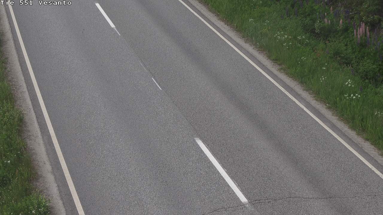 Weather Camera Image Road 551 Vesanto Löttökorpi, Vesanto, Pohjois-Savo