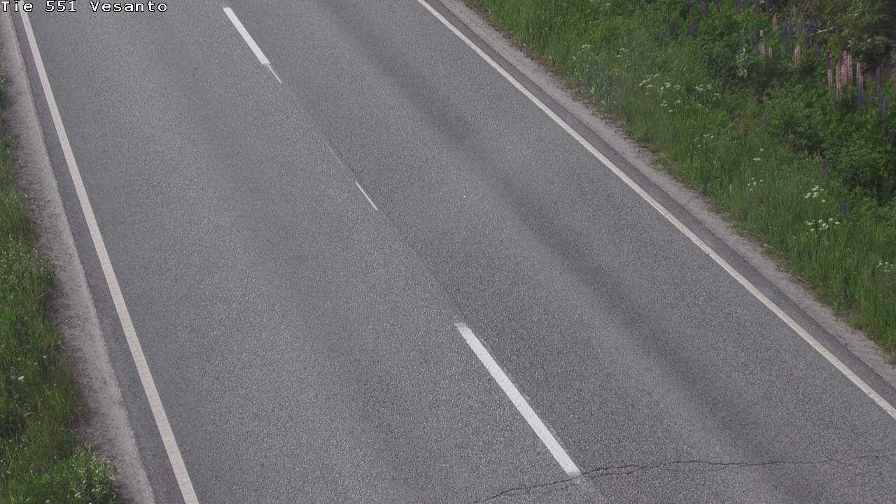 Weather Camera Image Road 551 Vesanto Löttökorpi, Vesanto, Pohjois-Savo