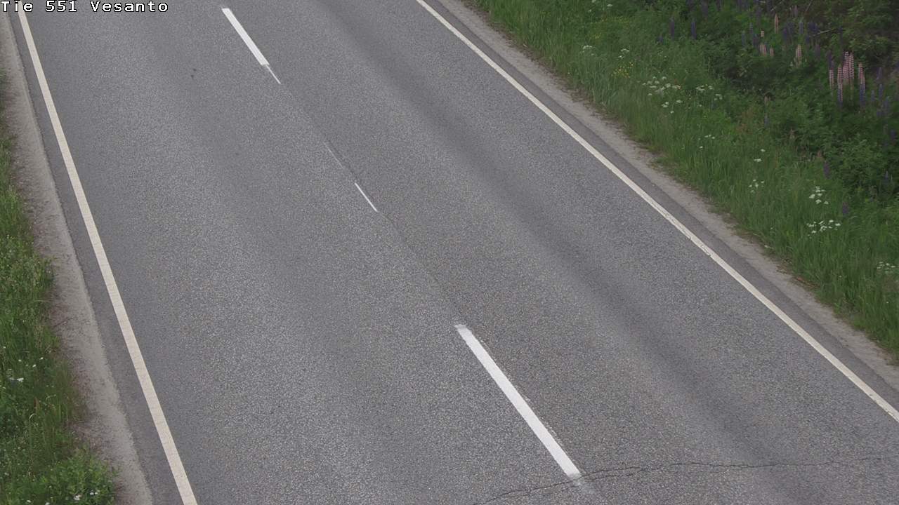 Weather Camera Image Road 551 Vesanto Löttökorpi, Vesanto, Pohjois-Savo