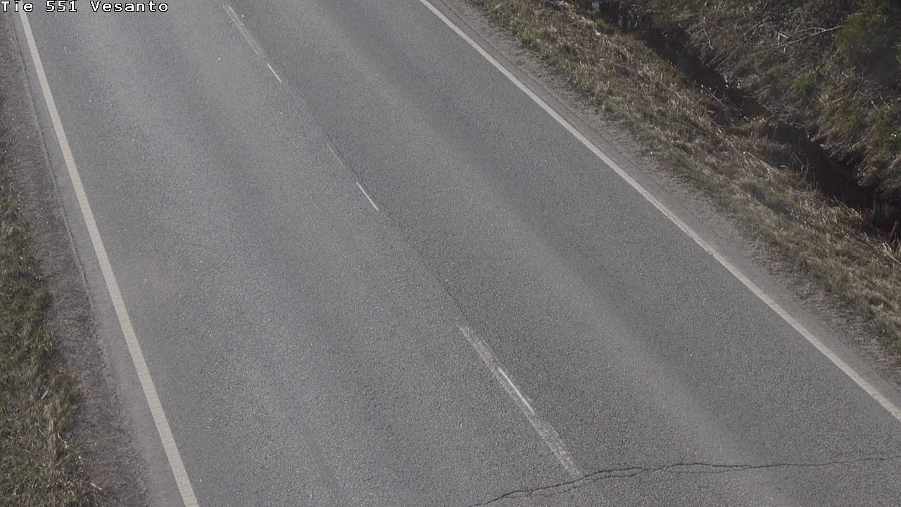 Weather Camera Image Väg 551 Vesanto Löttökorpi, Vesanto, Pohjois-Savo