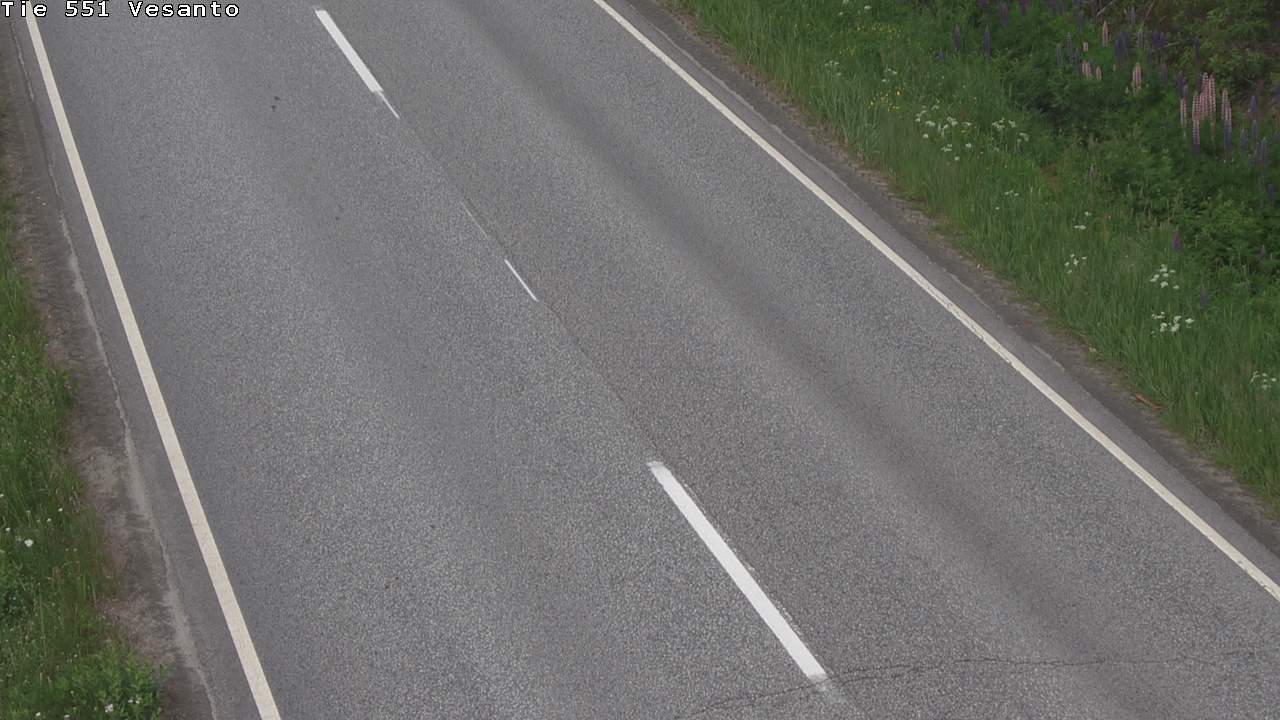 Weather Camera Image Road 551 Vesanto Löttökorpi, Vesanto, Pohjois-Savo