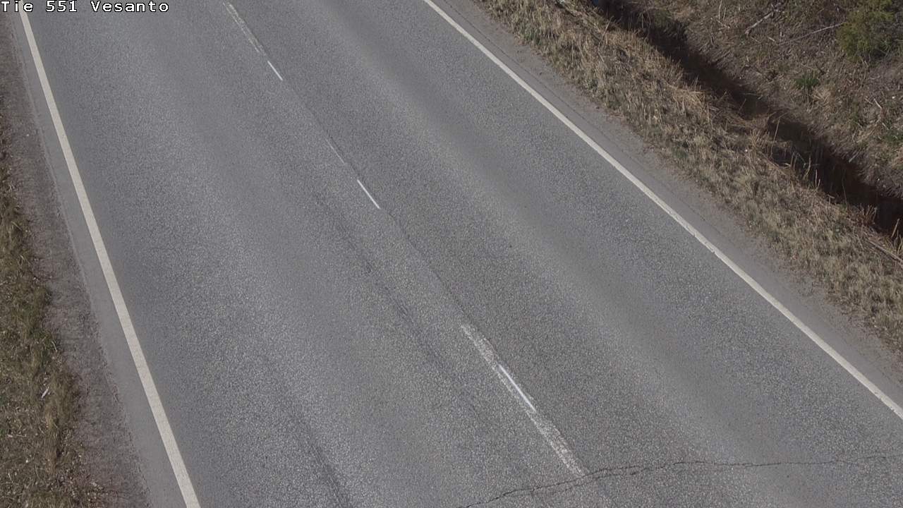 Weather Camera Image Väg 551 Vesanto Löttökorpi, Vesanto, Pohjois-Savo