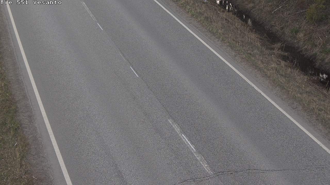 Weather Camera Image Väg 551 Vesanto Löttökorpi, Vesanto, Pohjois-Savo