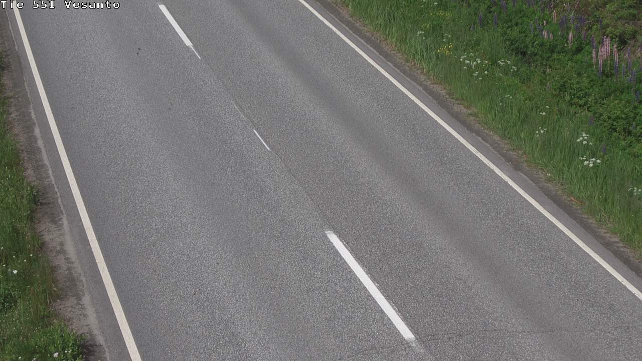 Weather Camera Image Road 551 Vesanto Löttökorpi, Vesanto, Pohjois-Savo