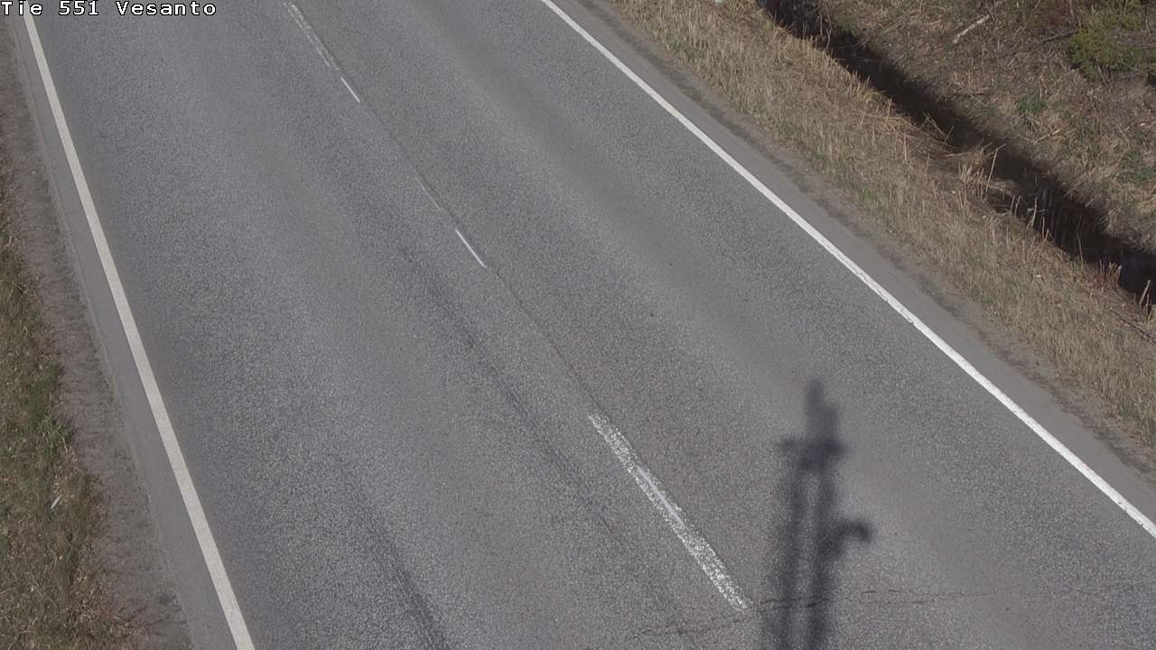 Weather Camera Image Väg 551 Vesanto Löttökorpi, Vesanto, Pohjois-Savo
