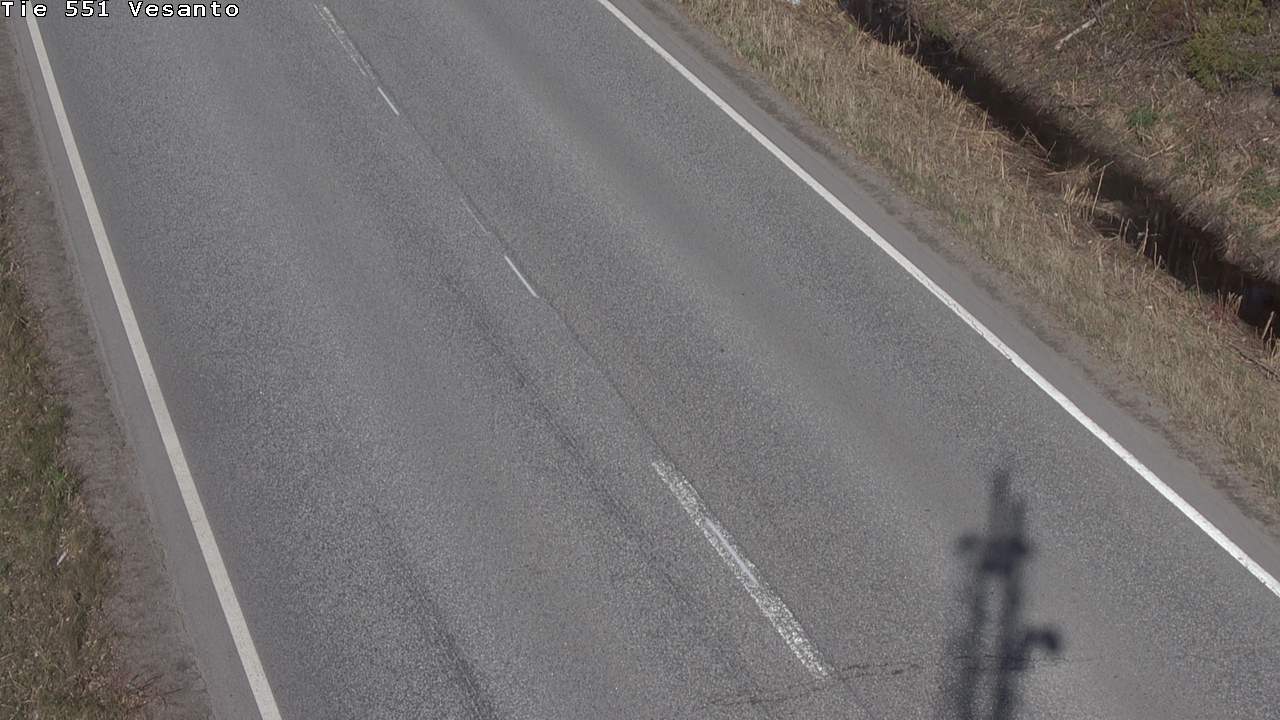 Weather Camera Image Väg 551 Vesanto Löttökorpi, Vesanto, Pohjois-Savo