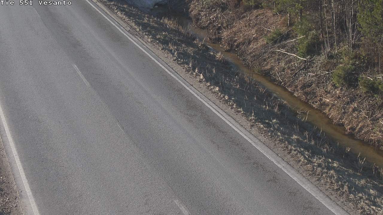 Weather Camera Image Väg 551 Vesanto Löttökorpi, Vesanto, Pohjois-Savo
