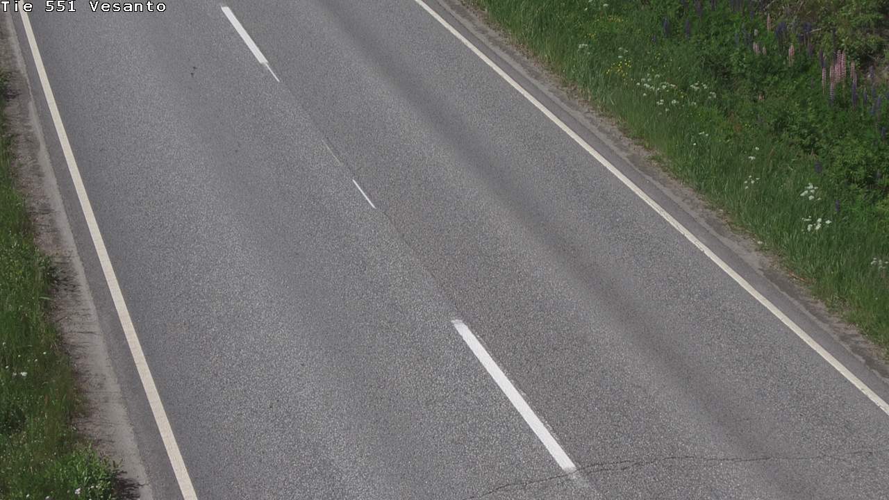 Weather Camera Image Road 551 Vesanto Löttökorpi, Vesanto, Pohjois-Savo