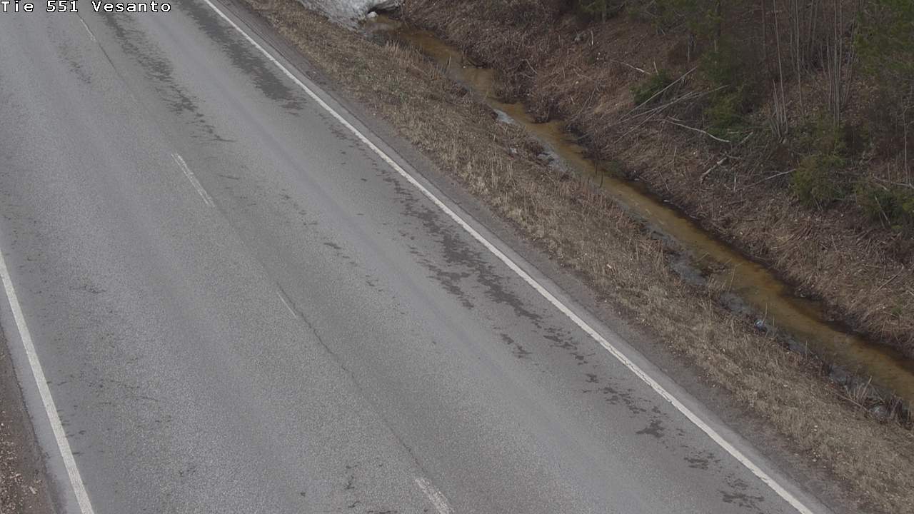 Weather Camera Image Road 551 Vesanto Löttökorpi, Vesanto, Pohjois-Savo