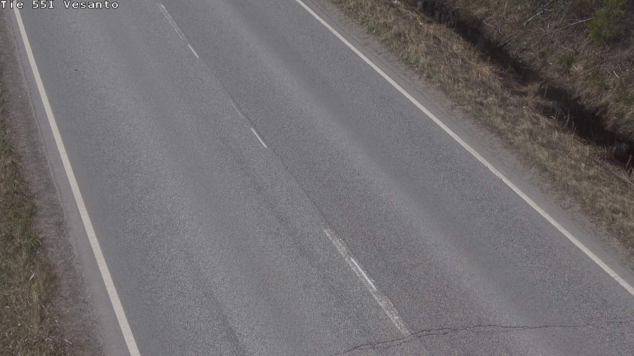 Weather Camera Image Väg 551 Vesanto Löttökorpi, Vesanto, Pohjois-Savo
