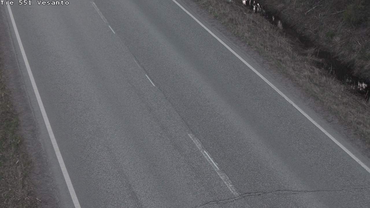 Weather Camera Image Väg 551 Vesanto Löttökorpi, Vesanto, Pohjois-Savo