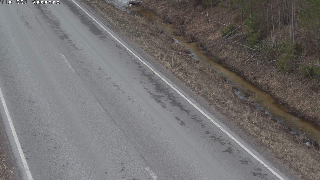 Weather Camera Image Road 551 Vesanto Löttökorpi, Vesanto, Pohjois-Savo