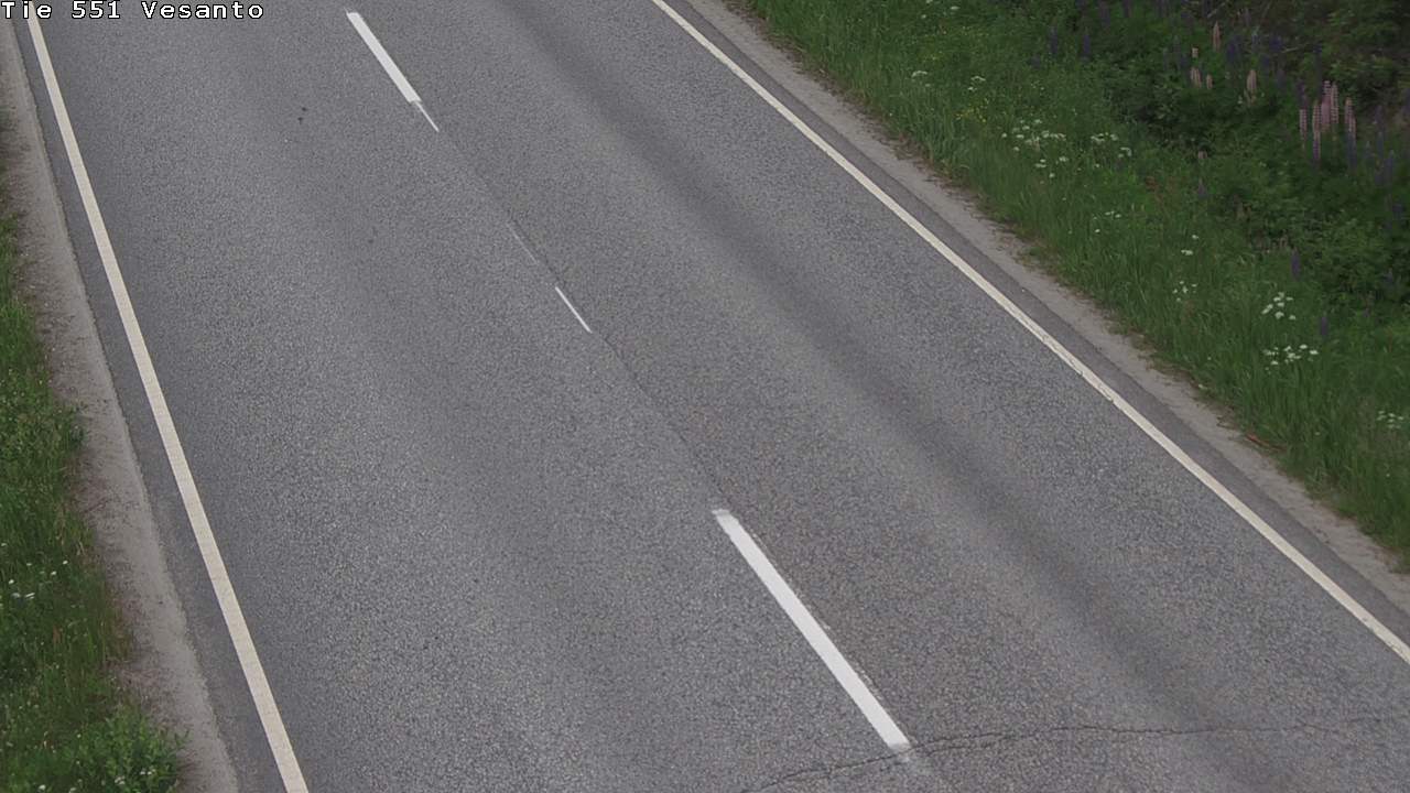 Weather Camera Image Road 551 Vesanto Löttökorpi, Vesanto, Pohjois-Savo