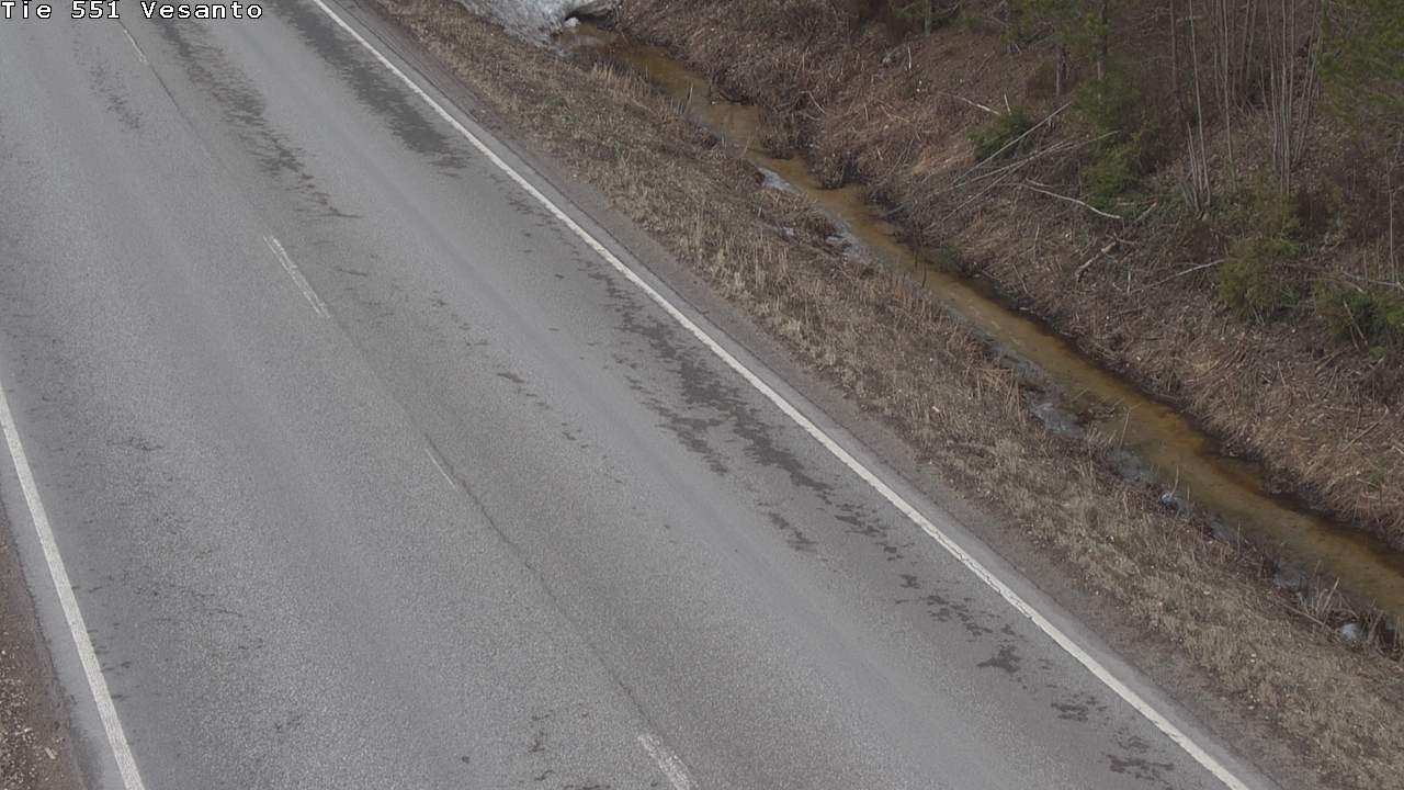 Weather Camera Image Road 551 Vesanto Löttökorpi, Vesanto, Pohjois-Savo