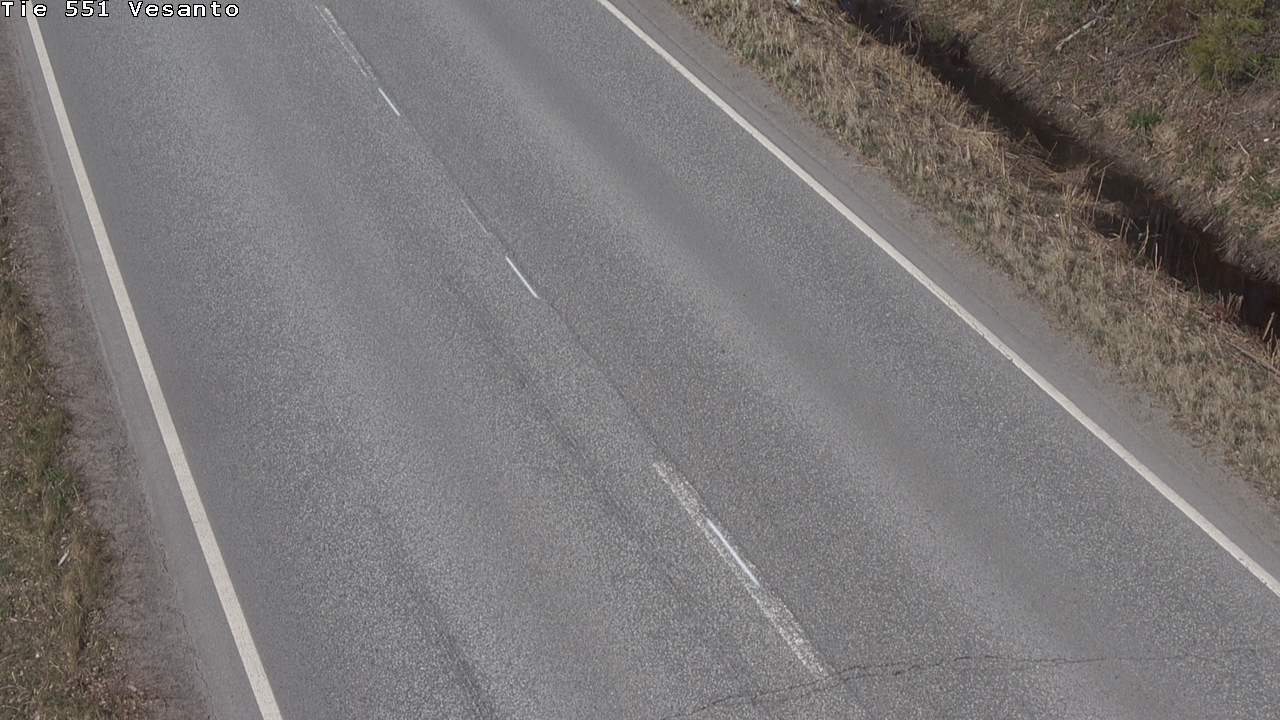 Weather Camera Image Väg 551 Vesanto Löttökorpi, Vesanto, Pohjois-Savo