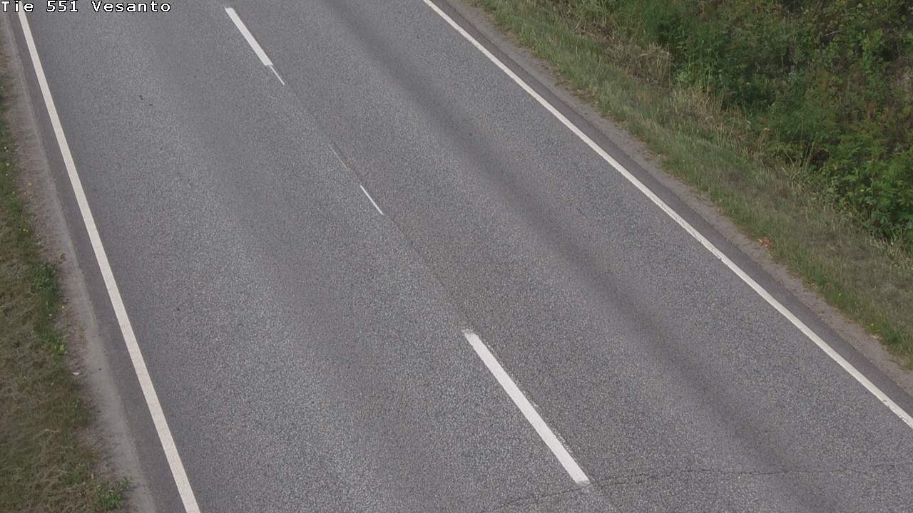 Weather Camera Image Road 551 Vesanto Löttökorpi, Vesanto, Pohjois-Savo
