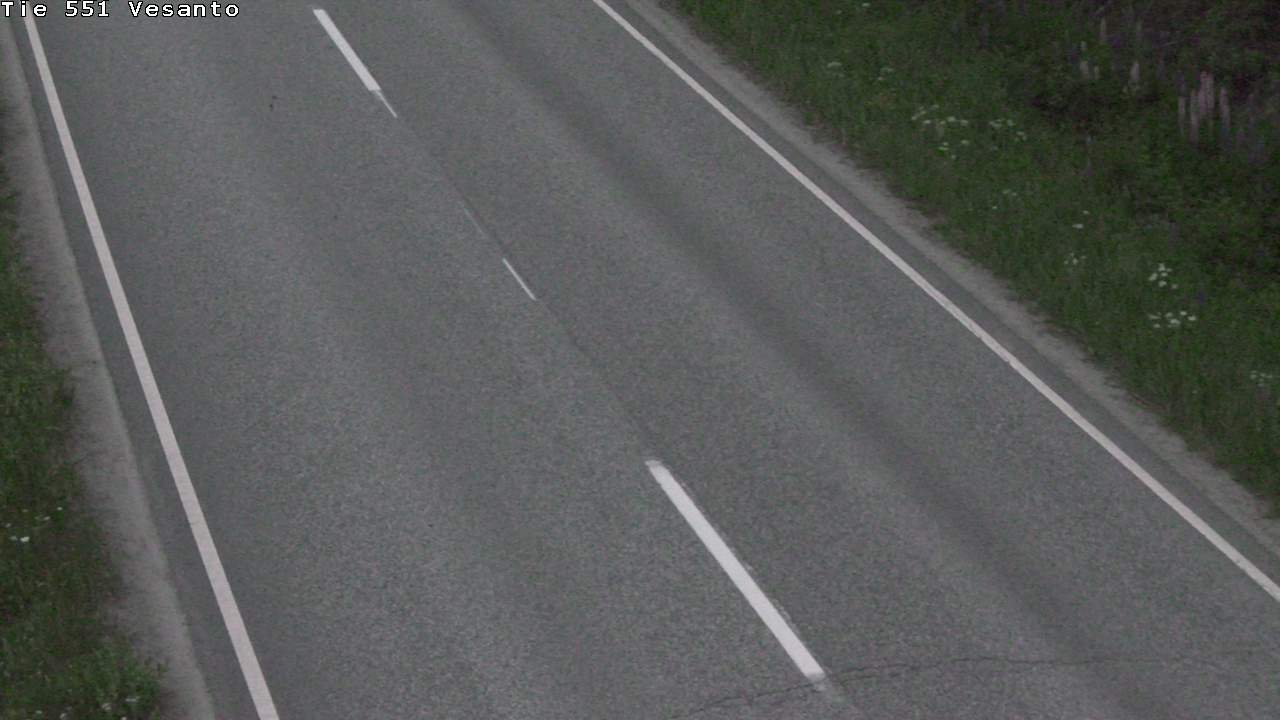 Weather Camera Image Road 551 Vesanto Löttökorpi, Vesanto, Pohjois-Savo