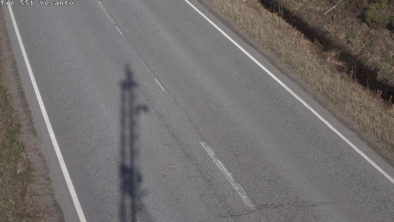 Weather Camera Image Väg 551 Vesanto Löttökorpi, Vesanto, Pohjois-Savo