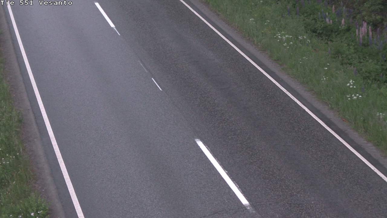 Weather Camera Image Road 551 Vesanto Löttökorpi, Vesanto, Pohjois-Savo