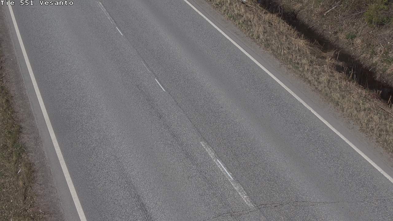 Weather Camera Image Väg 551 Vesanto Löttökorpi, Vesanto, Pohjois-Savo