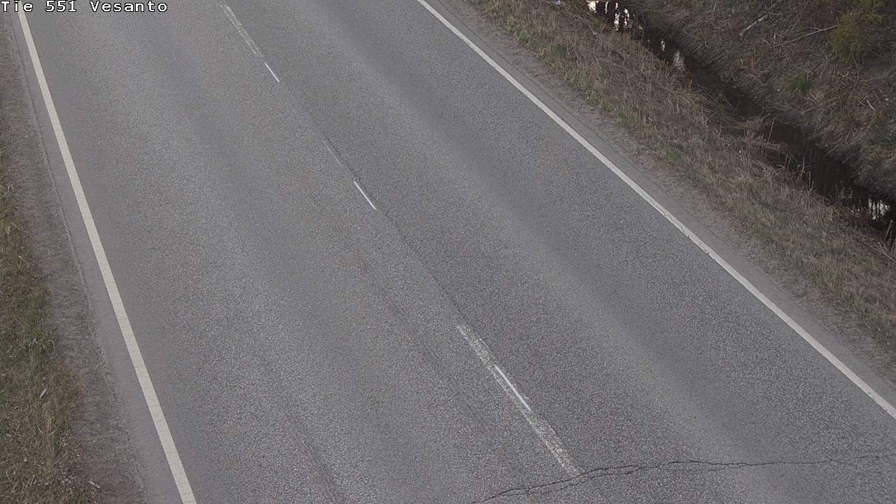 Weather Camera Image Väg 551 Vesanto Löttökorpi, Vesanto, Pohjois-Savo